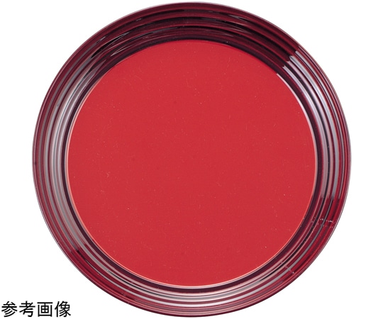 福井クラフト 9寸 ロクロ目丸トレー 溜内朱裏黒 16912410 1個（ご注文単位1個）【直送品】