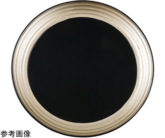 福井クラフト 9寸 ロクロ目丸トレー シャンパンゴールド 55204920 1個（ご注文単位1個）【直送品】