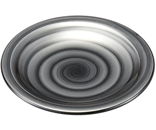 福井クラフト A)10cm 小皿 銀渦 74011460 1個（ご注文単位1個）【直送品】