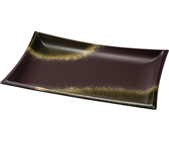 福井クラフト 尺2 長角盛器 織部 51353400 1個（ご注文単位1個）【直送品】