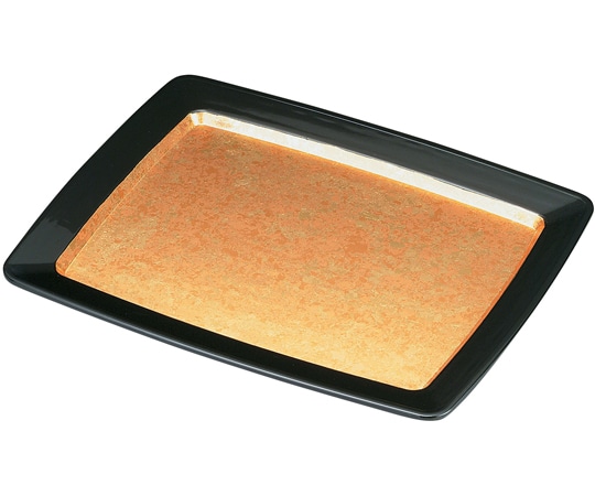 福井クラフト 尺4 渕太バイキングトレー 2色金箔 50000830 1個（ご注文単位1個）【直送品】