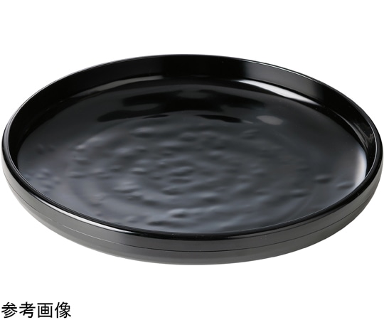 福井クラフト 尺3寸 なごみ鉢 黒(裏黒) 50023490 1個（ご注文単位1個）【直送品】