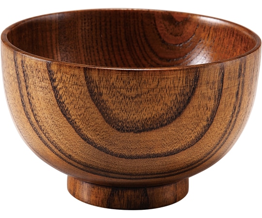 福井クラフト 木製やすらぎ汁椀 摺り漆 33710130 1個（ご注文単位1個）【直送品】