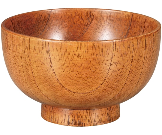 福井クラフト 木製都汁椀 摺り漆 31005815 1個（ご注文単位1個）【直送品】