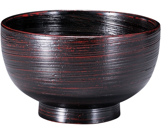 福井クラフト 木製刷毛目汁椀 内刷毛目 曙 31005760 1個（ご注文単位1個）【直送品】