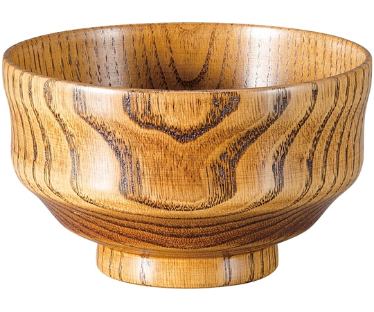 福井クラフト 木製ミカド丼 目摺り 31003240 1個（ご注文単位1個）【直送品】