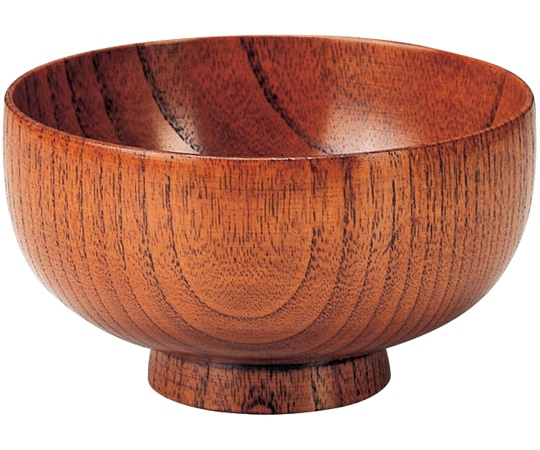 福井クラフト 木製布袋汁椀 摺り漆120 33603360 1個（ご注文単位1個）【直送品】