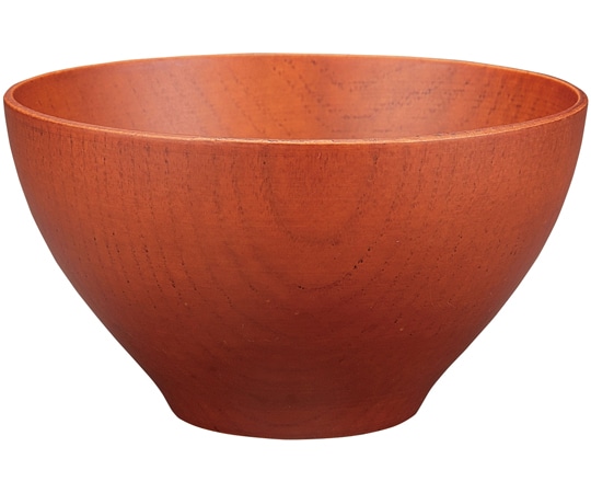 福井クラフト 木製和み カフェボール ライトブラウン 31003330 1個（ご注文単位1個）【直送品】