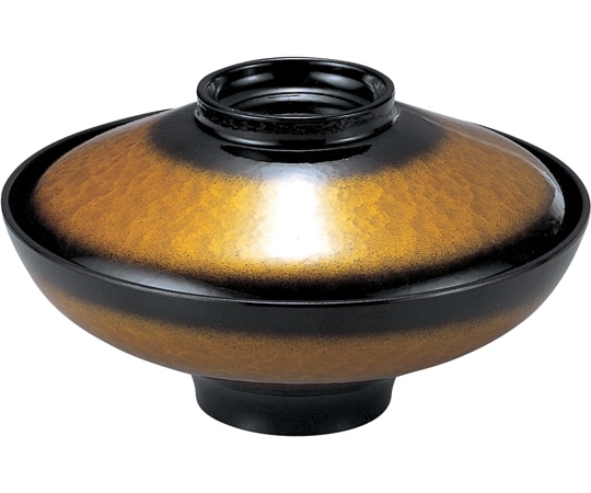 福井クラフト 5寸 富士型煮物椀 アクアイエロー 12025410 1個（ご注文単位1個）【直送品】