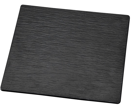 福井クラフト メラミン 27cm チャコール角プレート 黒マット 75006190 1個（ご注文単位1個）【直送品】