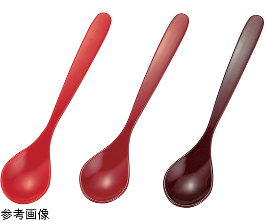 福井クラフト やすらぎスプーン 朱塗 48131210 1個（ご注文単位1個）【直送品】