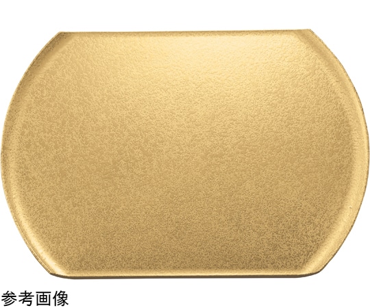 福井クラフト 尺4 浪漫小判トレー タタキ金SL/裏黒塗 17419150 1個（ご注文単位1個）【直送品】