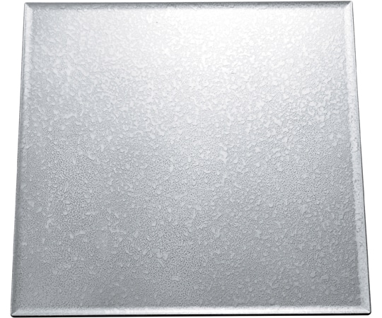 福井クラフト 尺0 新フラットプレート タタキ銀/裏黒塗 17417910 1個（ご注文単位1個）【直送品】