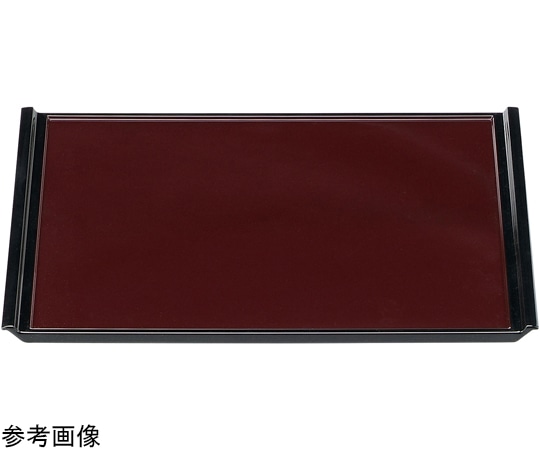 福井クラフト 尺3 フライト盆 新溜天黒SL 50300150 1個（ご注文単位1個）【直送品】