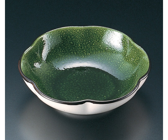 福井クラフト 耐熱花鉢 織部 22000320 1個（ご注文単位1個）【直送品】