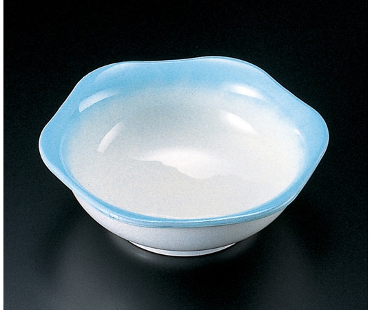 福井クラフト 超耐熱六角鉢 ブルー吹 22000460 1個（ご注文単位1個）【直送品】