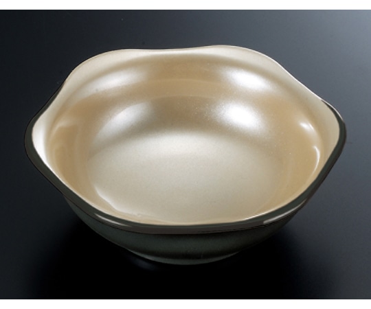 福井クラフト 六角鉢 銀 24024220 1個（ご注文単位1個）【直送品】