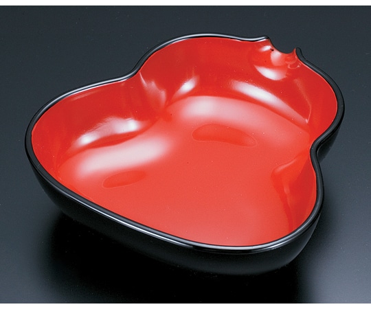 福井クラフト お多福鉢 朱天黒 21077120 1個（ご注文単位1個）【直送品】