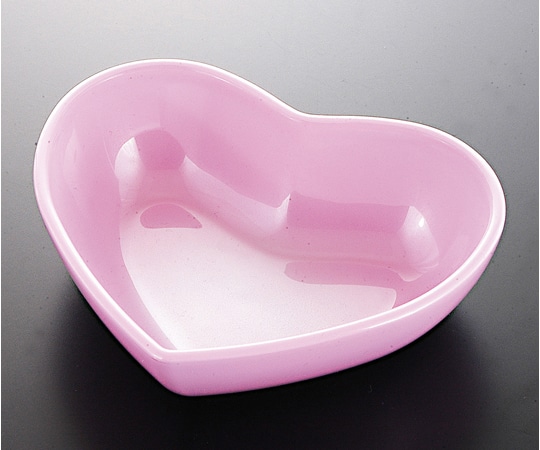 福井クラフト ハート鉢 ピンクシルバーぼかし 22010520 1個（ご注文単位1個）【直送品】