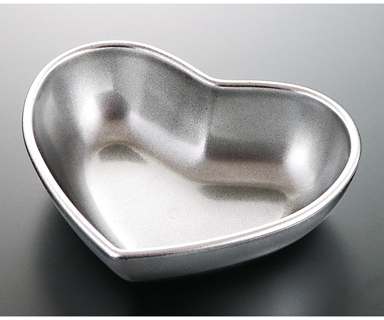福井クラフト ハート鉢 銀透 22010530 1個（ご注文単位1個）【直送品】