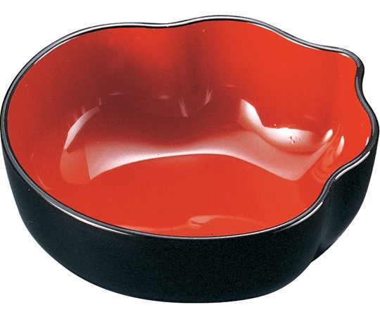 福井クラフト TA瓢鉢 黒内朱 22000390 1個（ご注文単位1個）【直送品】