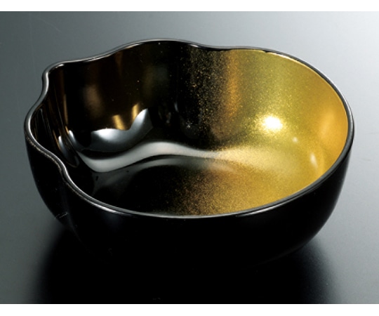 福井クラフト 耐熱瓢鉢 金粉蒔ぼかし 24024290 1個（ご注文単位1個）【直送品】