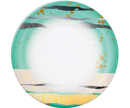 福井クラフト A150寿司皿 友禅風 涼 74012040 1個（ご注文単位1個）【直送品】