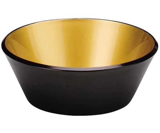 福井クラフト 3.2寸 丸小鉢 金雅天黒 55002781 1個（ご注文単位1個）【直送品】