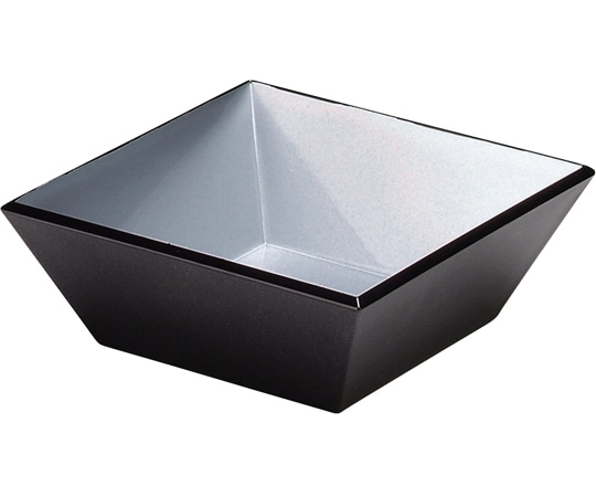 福井クラフト 3.2寸 角小鉢 銀雅天黒 55002812 1個（ご注文単位1個）【直送品】