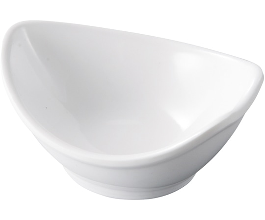 福井クラフト メラミン 9.5 雅ひとひら小鉢 白グロス 51024160 1個（ご注文単位1個）【直送品】