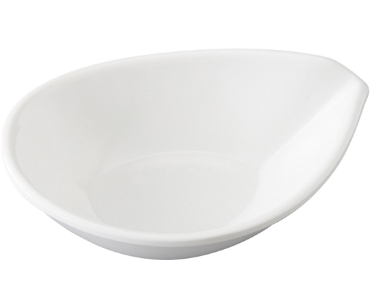 福井クラフト メラミン 99 バロック小皿 白グロス 75006420 1個（ご注文単位1個）【直送品】