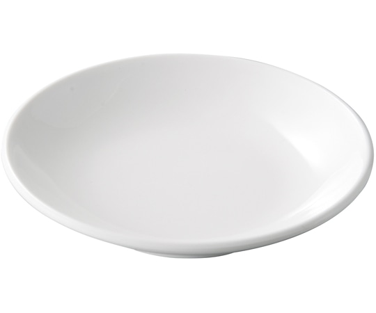 福井クラフト メラミン φ11.6 雅丸浅小皿 白グロス 51024280 1個（ご注文単位1個）【直送品】