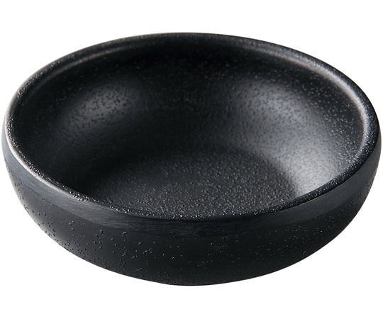 福井クラフト メラミン 7.5 ひねり丸千代口 黒マット 51024040 1個（ご注文単位1個）【直送品】
