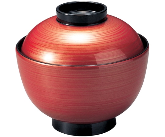 福井クラフト 3.8寸 新高仙才椀 朱こがね 12024980 1個（ご注文単位1個）【直送品】