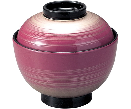 福井クラフト 3.8寸 新高仙才椀 紫銀ボカシ 12024990 1個（ご注文単位1個）【直送品】