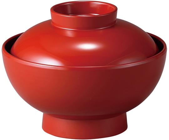 福井クラフト TA4寸 仙才椀 朱無地内黒 30048170 1個（ご注文単位1個）【直送品】