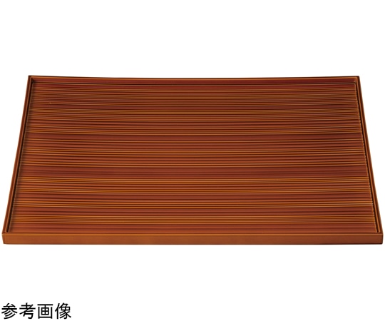 福井クラフト 尺5 乱引長角盆 漆調春慶塗 11009730 1個（ご注文単位1個）【直送品】