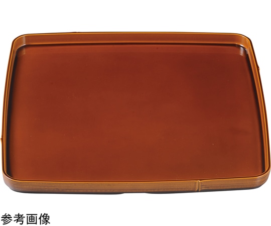 福井クラフト 尺1 角竹型盆 漆調春慶塗SL 15005230 1個（ご注文単位1個）【直送品】