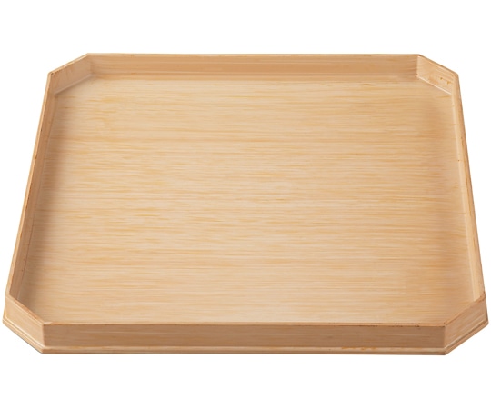 福井クラフト 尺1 隅切無地会席盆 メイプル柾目塗 11014530 1個（ご注文単位1個）【直送品】