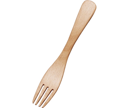 福井クラフト ブナ フォーク S 90043515 1個（ご注文単位1個）【直送品】