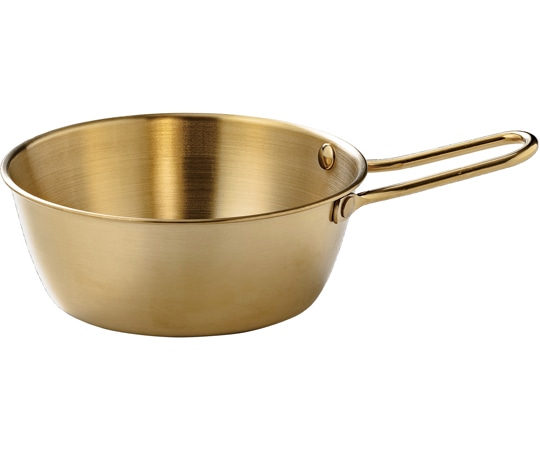 福井クラフト φ140 マッコリカップゴールド(ステンレス)マット 62163985 1個（ご注文単位1個）【直送品】