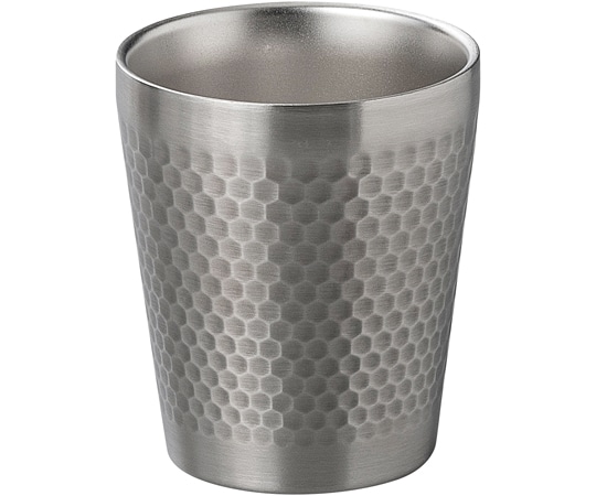 福井クラフト φ82槌目 ステンタンブラー(マット) 62163750 1個（ご注文単位1個）【直送品】