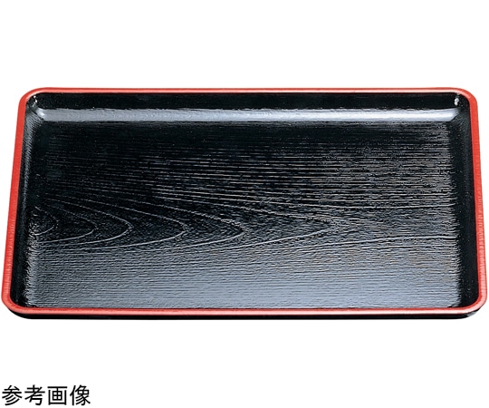 福井クラフト 尺3寸 えびす盆黒天朱SL 1箱(40個入) 17411040 1箱（ご注文単位1箱）【直送品】