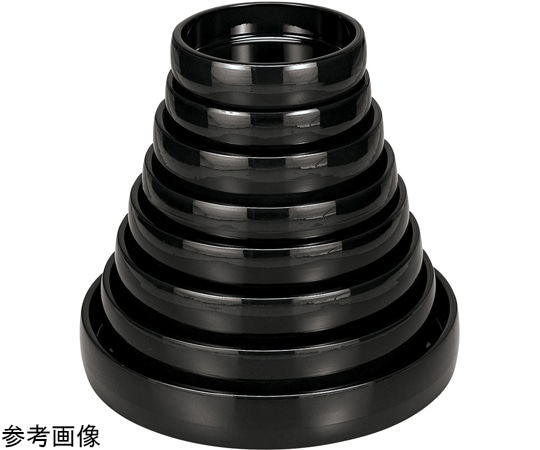 福井クラフト 太鼓尺2寸 桶 黒 50255480 1個（ご注文単位1個）【直送品】