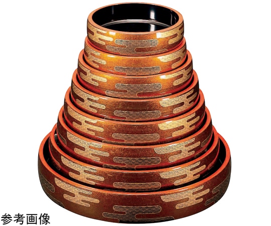 福井クラフト 太鼓尺3寸 梨地雲波 62020060 1個（ご注文単位1個）【直送品】