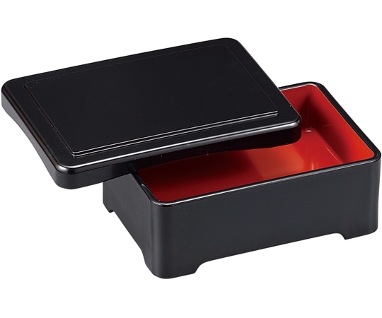 福井クラフト 天丼重 黒内朱(蓋親) 40430500 1個（ご注文単位1個）【直送品】