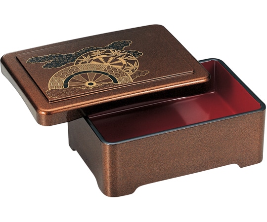 福井クラフト 天丼重 梨地御所車(蓋親) 45151440 1個（ご注文単位1個）【直送品】