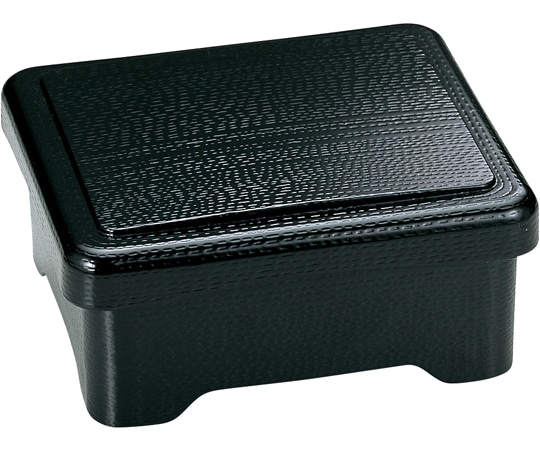 福井クラフト PBT木目丼重(蓋親)黒内朱天黒 45015000 1個（ご注文単位1個）【直送品】