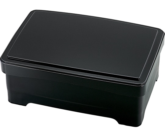 福井クラフト テイクアウト天丼重 黒無地 21016210 1個（ご注文単位1個）【直送品】