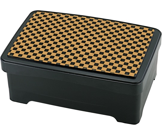 福井クラフト テイクアウト天丼重(黒)金市松 21016270 1個（ご注文単位1個）【直送品】